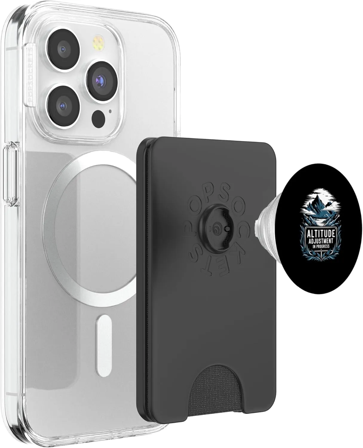Altitude Adjustment Mountain Trekking Alpine Camping PopSockets PopWallet for MagSafe