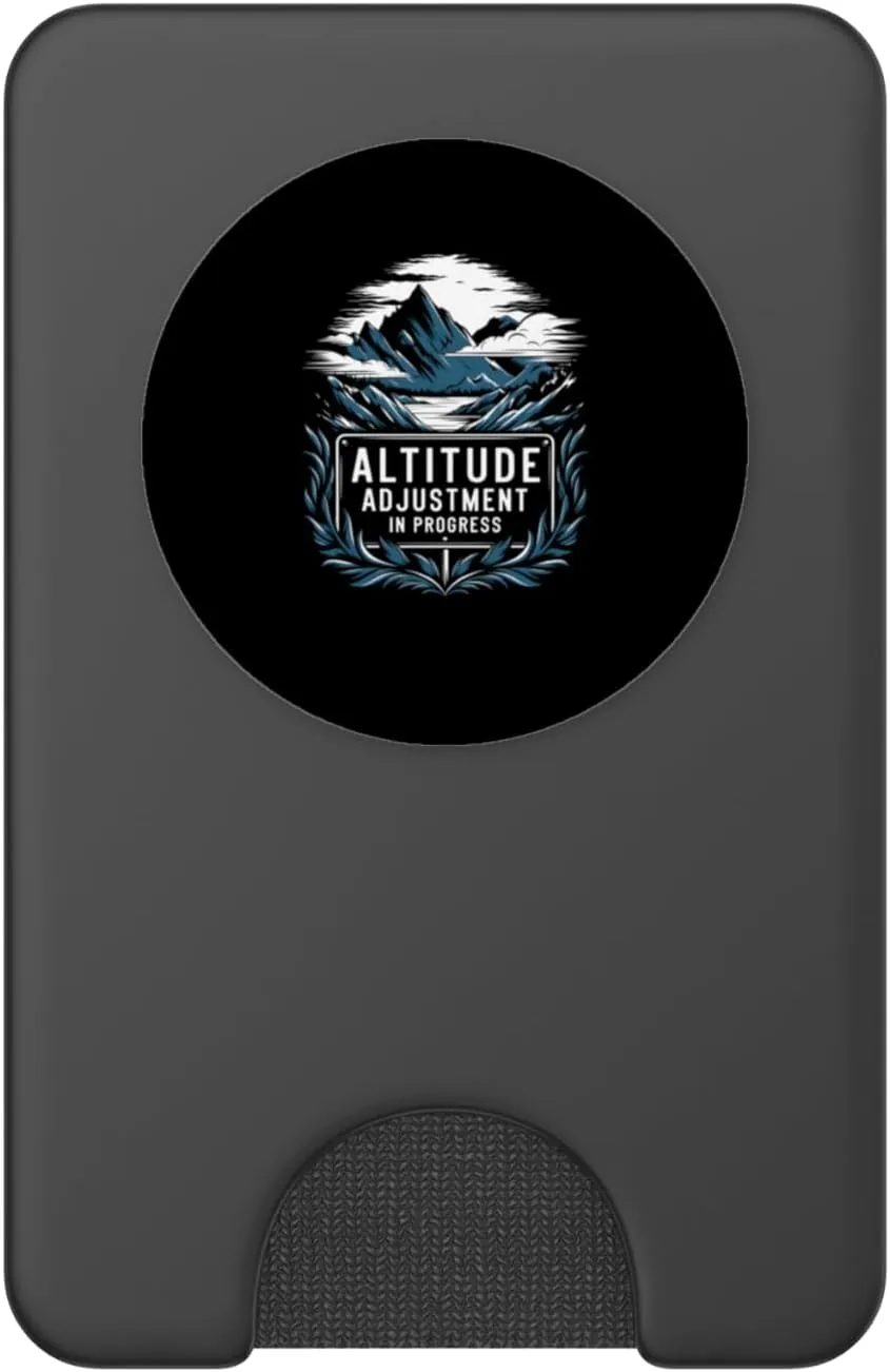 Altitude Adjustment Mountain Trekking Alpine Camping PopSockets PopWallet for MagSafe