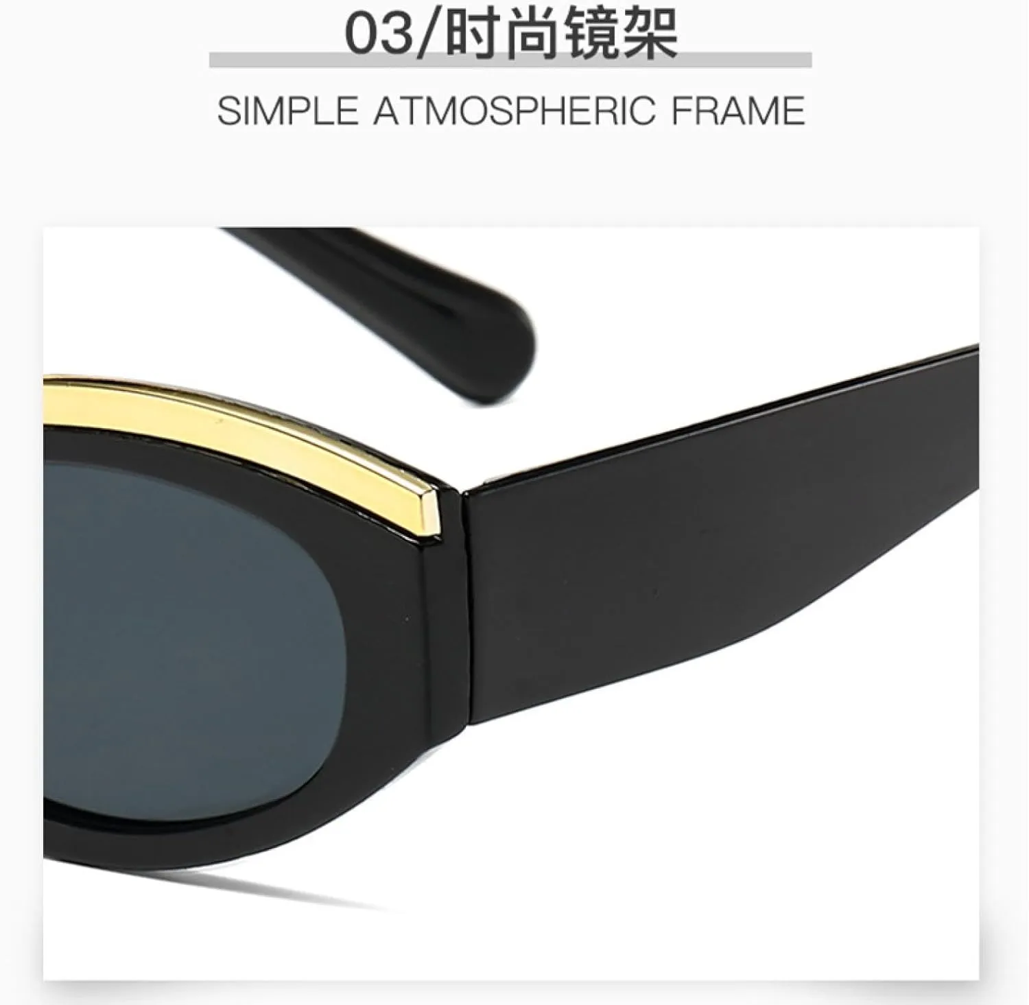 Arrival Cat Eye Sunglasses Women Men Oval Vintage Elliptic Round Sun Glasses