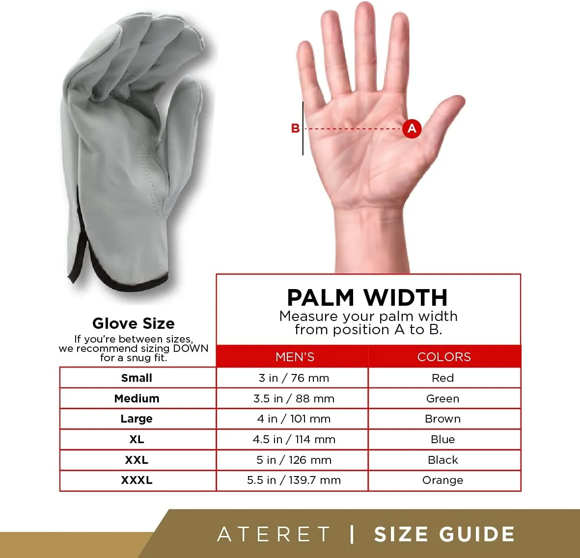 ATERET 12 Pairs Medium Heavy Duty Durable Cowhide Leather Work Gloves I Driver Gloves for Truck Driving, Warehouse, Gardening, Farming