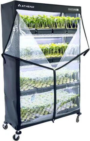 Athena VPDOME - Durable Cloning Fabric Rack Cover - Optimal Humidity and Temperature Control for Plant Propagation (Rack NOT Included)