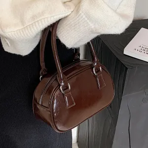 Attractive Women's Retro Easy Matching Portable Handbags