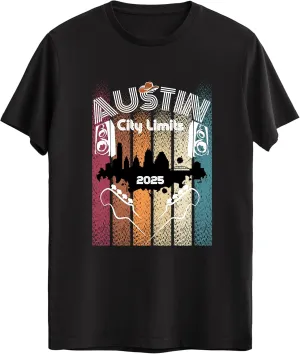 Austin City Limits Festival Shirt – Western Retro Music Tee – Country Rock Concert Graphic T-Shirt