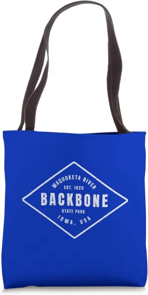 Backbone State Park Iowa Souvenir Design Tote Bag