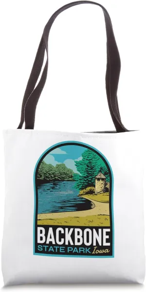 Backbone State Park Iowa Tote Bag