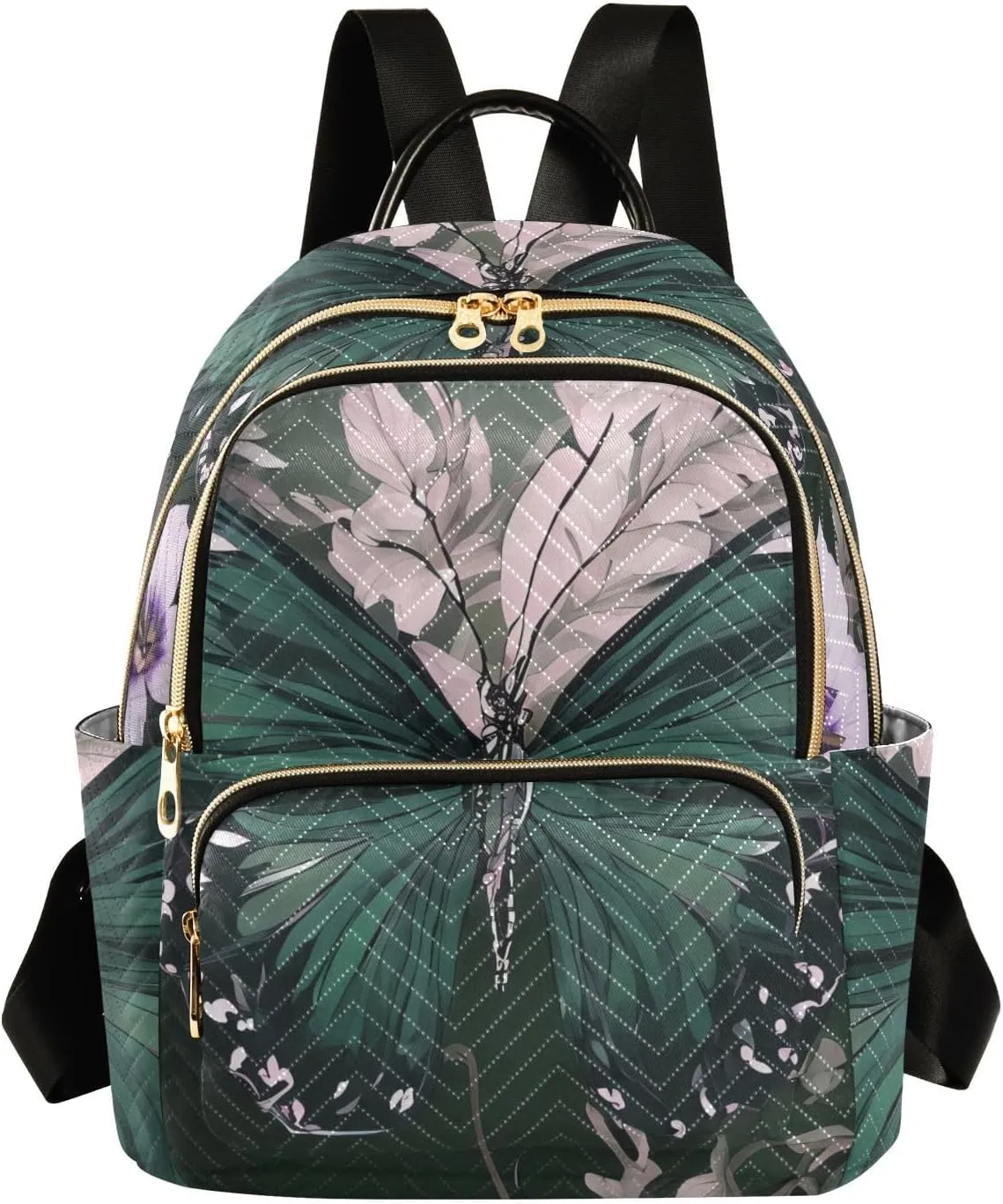 Backpack Purse for Women Funny Classic Bag Backpack Retro Fashion Large Capacity Backpack Funny Present for Women Men (Medium Pattren 4)