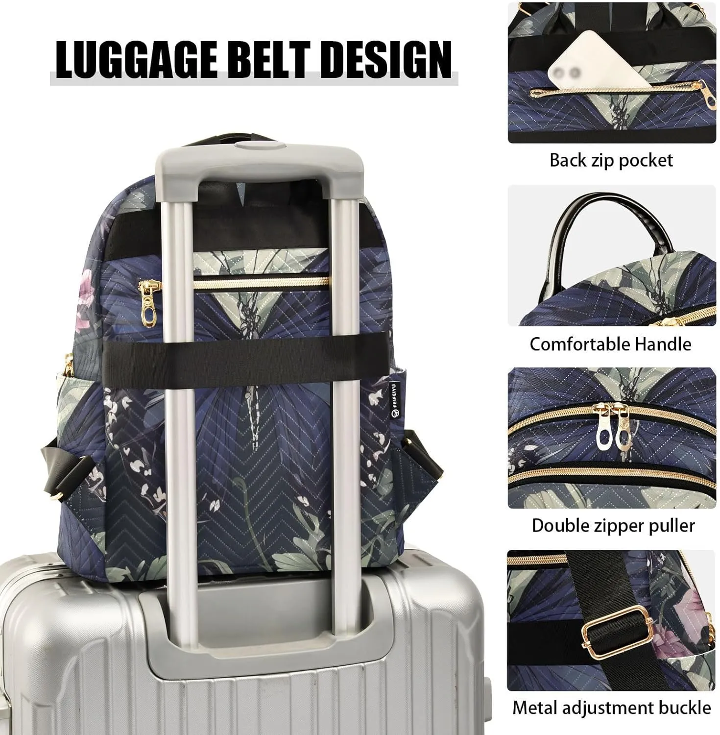 Backpack Purse for Women Funny Classic Bag Backpack Retro Fashion Large Capacity Backpack Funny Present for Women Men (Medium Pattren 5)