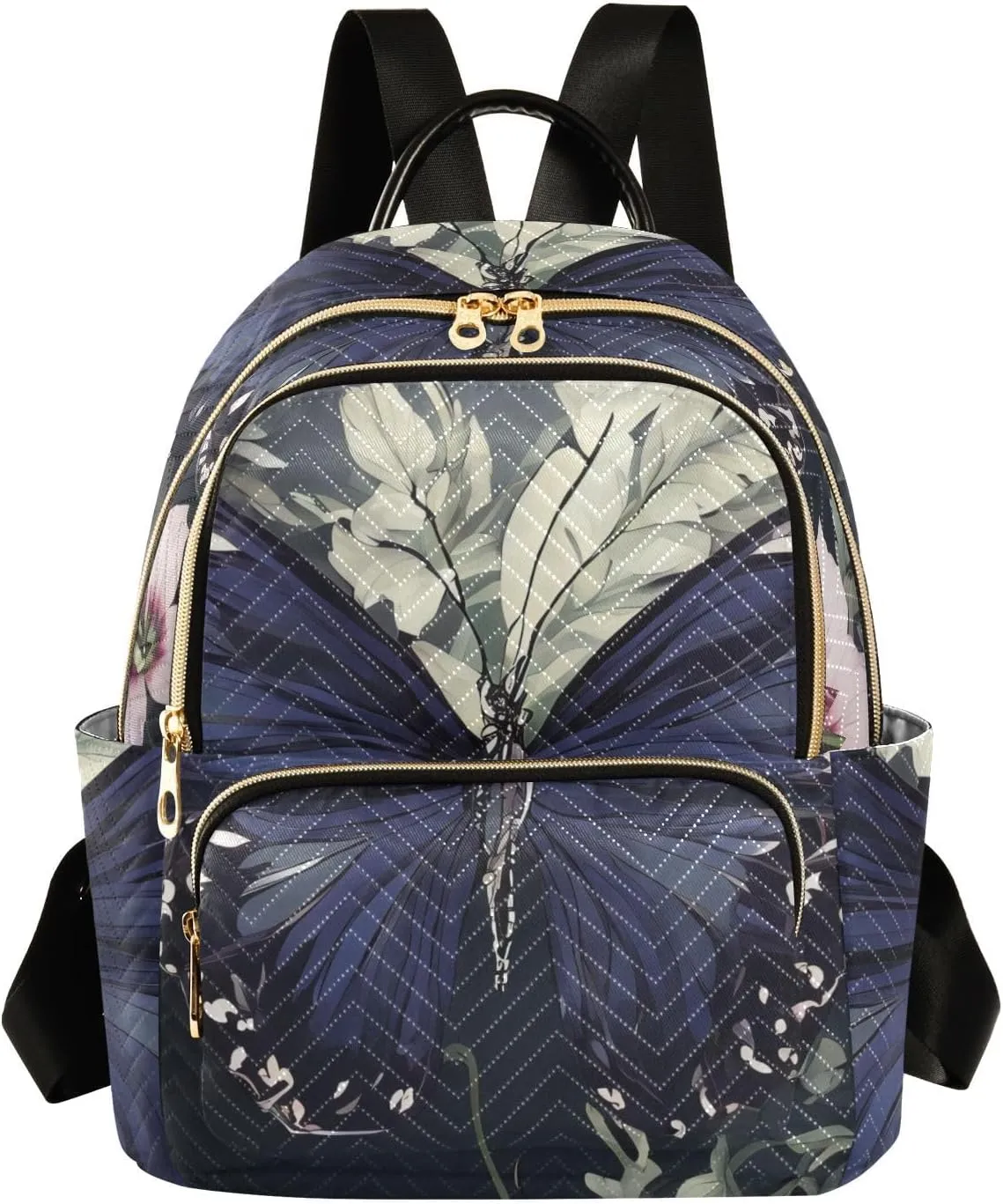 Backpack Purse for Women Funny Classic Bag Backpack Retro Fashion Large Capacity Backpack Funny Present for Women Men (Medium Pattren 5)