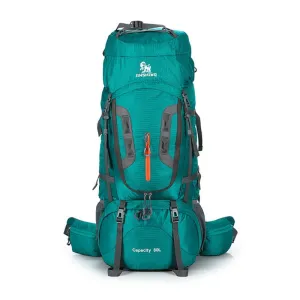 Backpack  Rucksack Outdoor Tent Capacity Trekking Mountaineering Clearance Backpack Camping Camping Bag Rapid support 80L aluminum Hiking Hiking Large