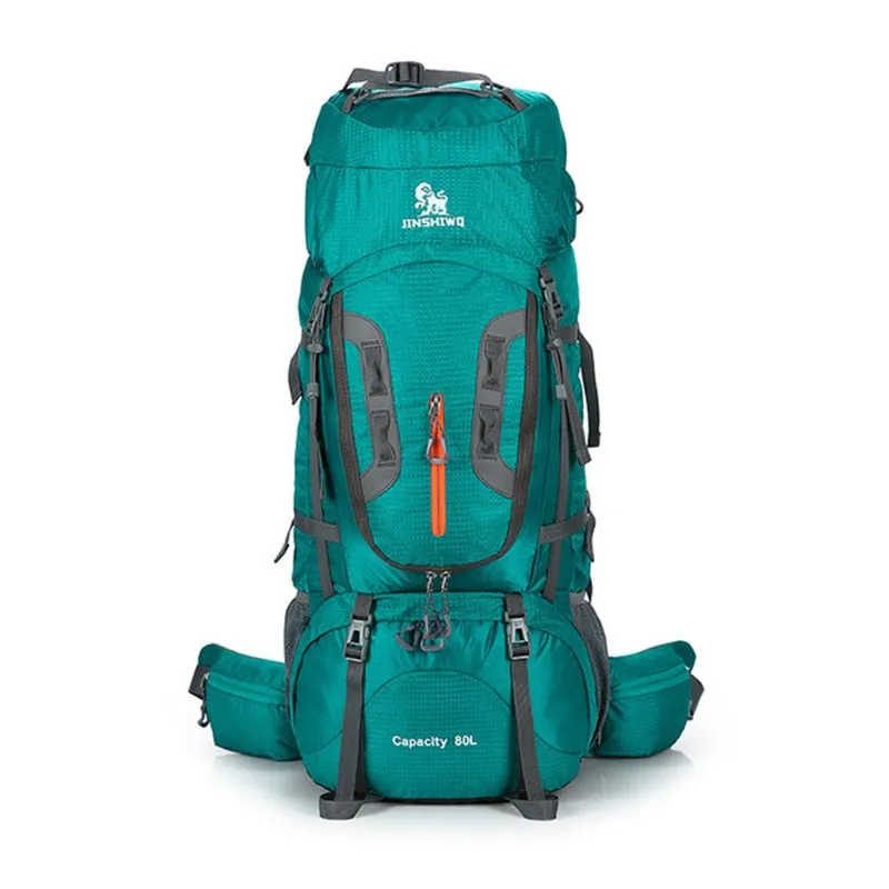 Backpack  Rucksack Outdoor Tent Capacity Trekking Mountaineering Clearance Backpack Camping Camping Bag Rapid support 80L aluminum Hiking Hiking Large