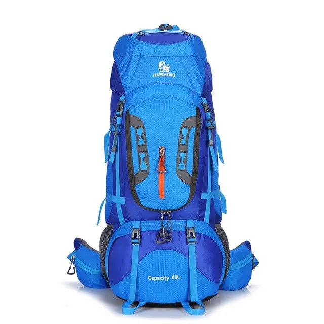 Backpack  Rucksack Outdoor Tent Capacity Trekking Mountaineering Clearance Backpack Camping Camping Bag Rapid support 80L aluminum Hiking Hiking Large