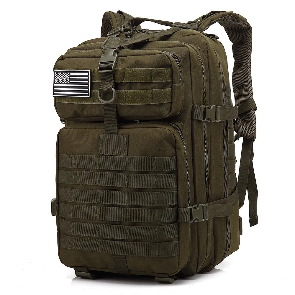 Bag Pack Outdoor Army Trekking Virtual Capacity Assault Tactical Bags Backpacks Man Hunting Military For 45L Molle Verified transactions Large 3P Camping EDC