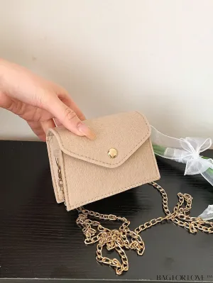 BagForLove - Compact Felt Chain Crossbody
