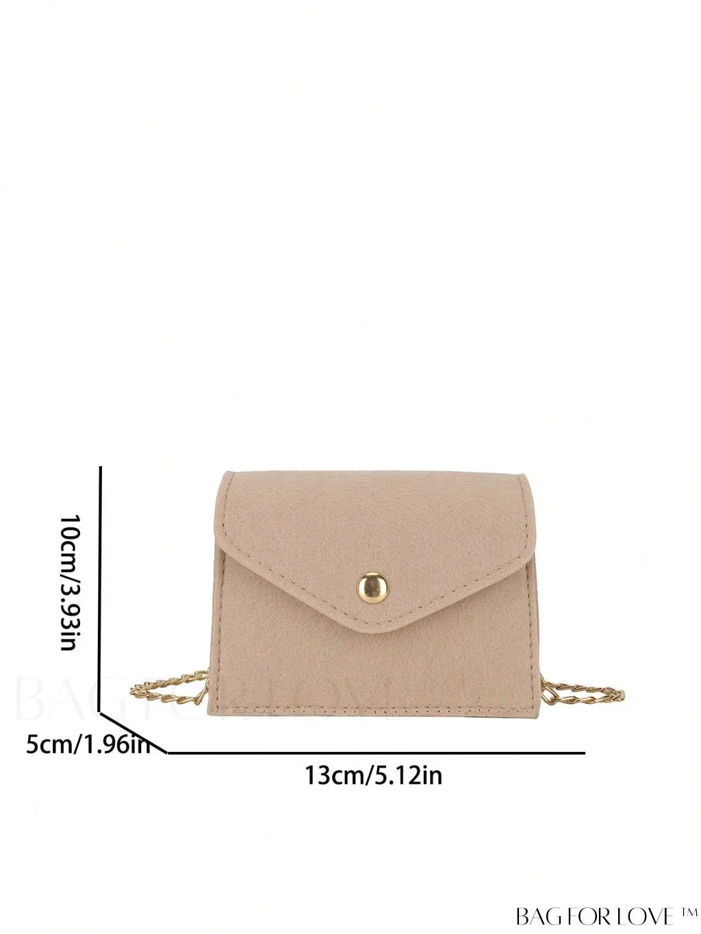 BagForLove - Compact Felt Chain Crossbody