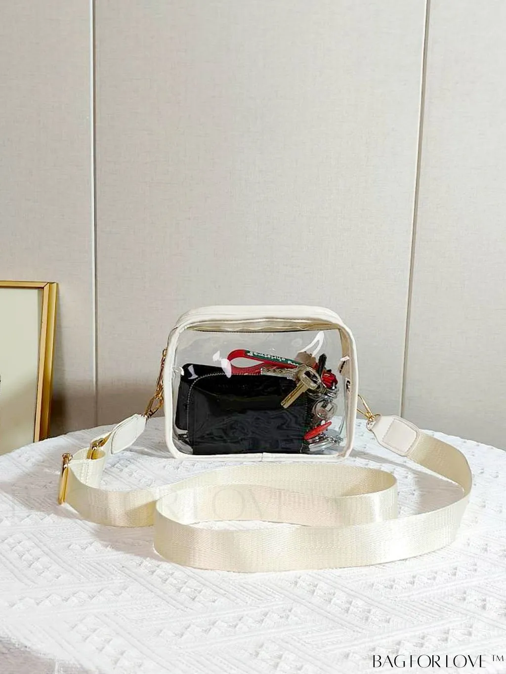 BagForLove - Compact Stylish PVC Waterproof Square Bag