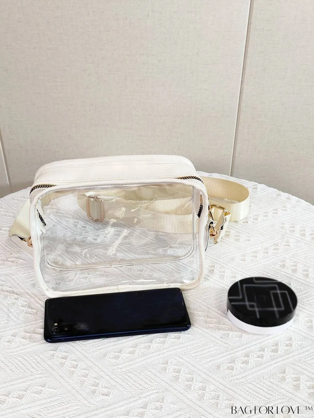 BagForLove - Compact Stylish PVC Waterproof Square Bag