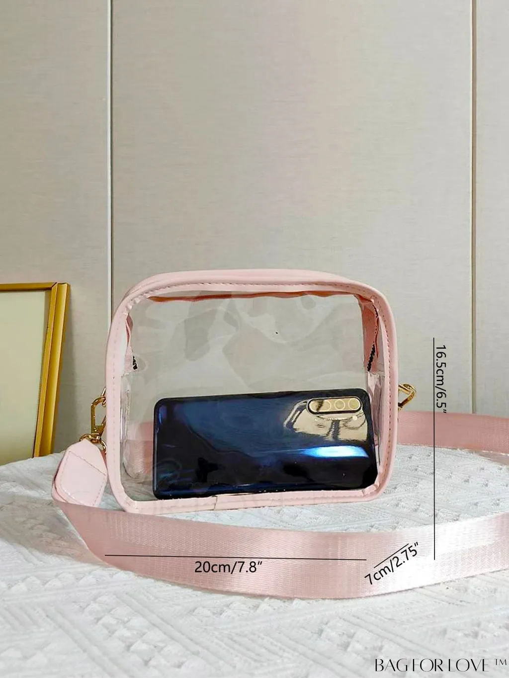 BagForLove - Compact Stylish PVC Waterproof Square Bag