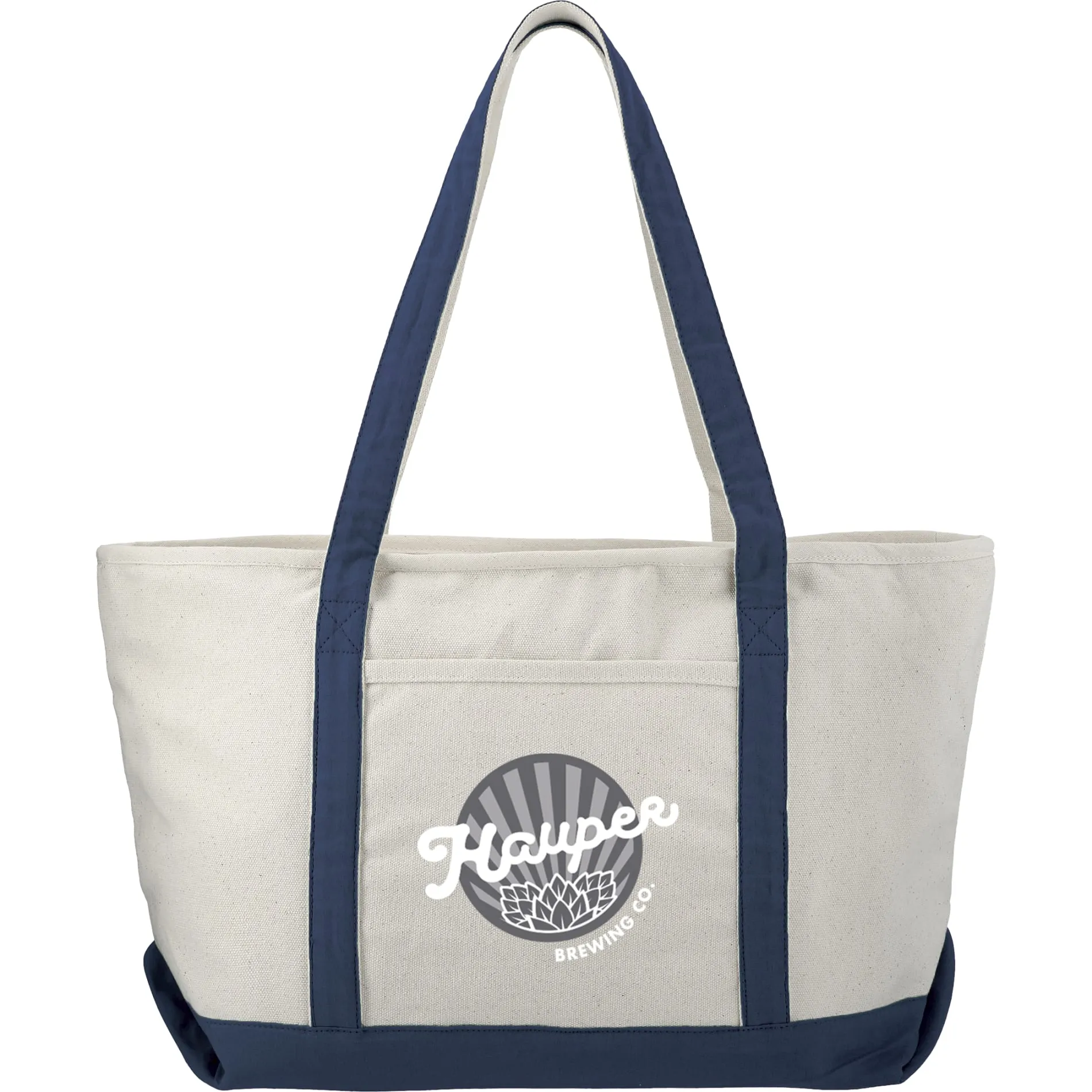 Baltic 18oz Cotton Canvas Zippered Boat Tote