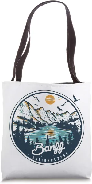 Banff National Park Hiking Souvenir - Gift-able Tote Bag