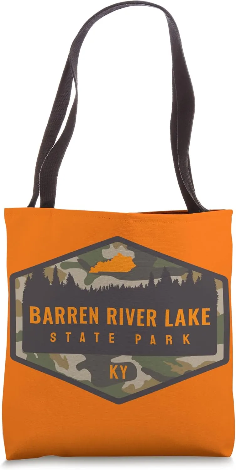Barren River Lake State Park Kentucky KY Camouflage Vacation Tote Bag