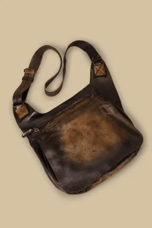 BAYSIDE84 Crossbody Saddle Bag - Black Vintage