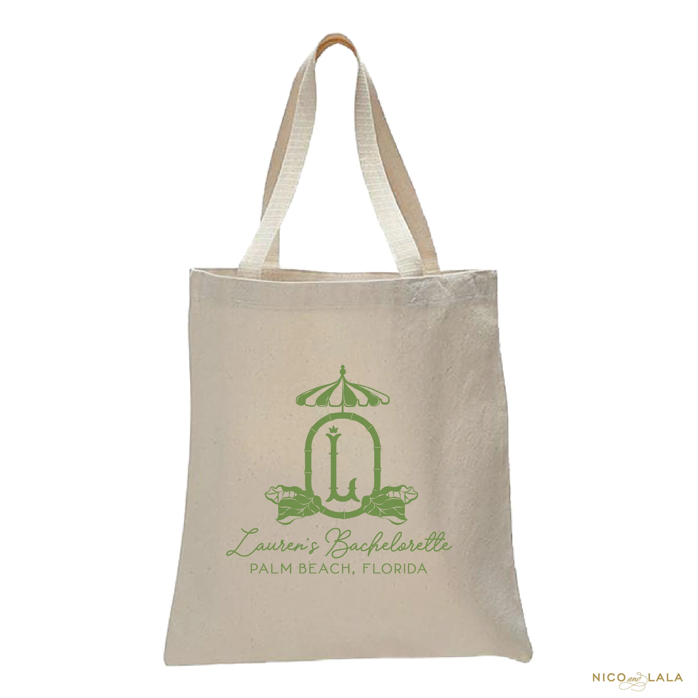 Beach Bachelorette Canvas Totes