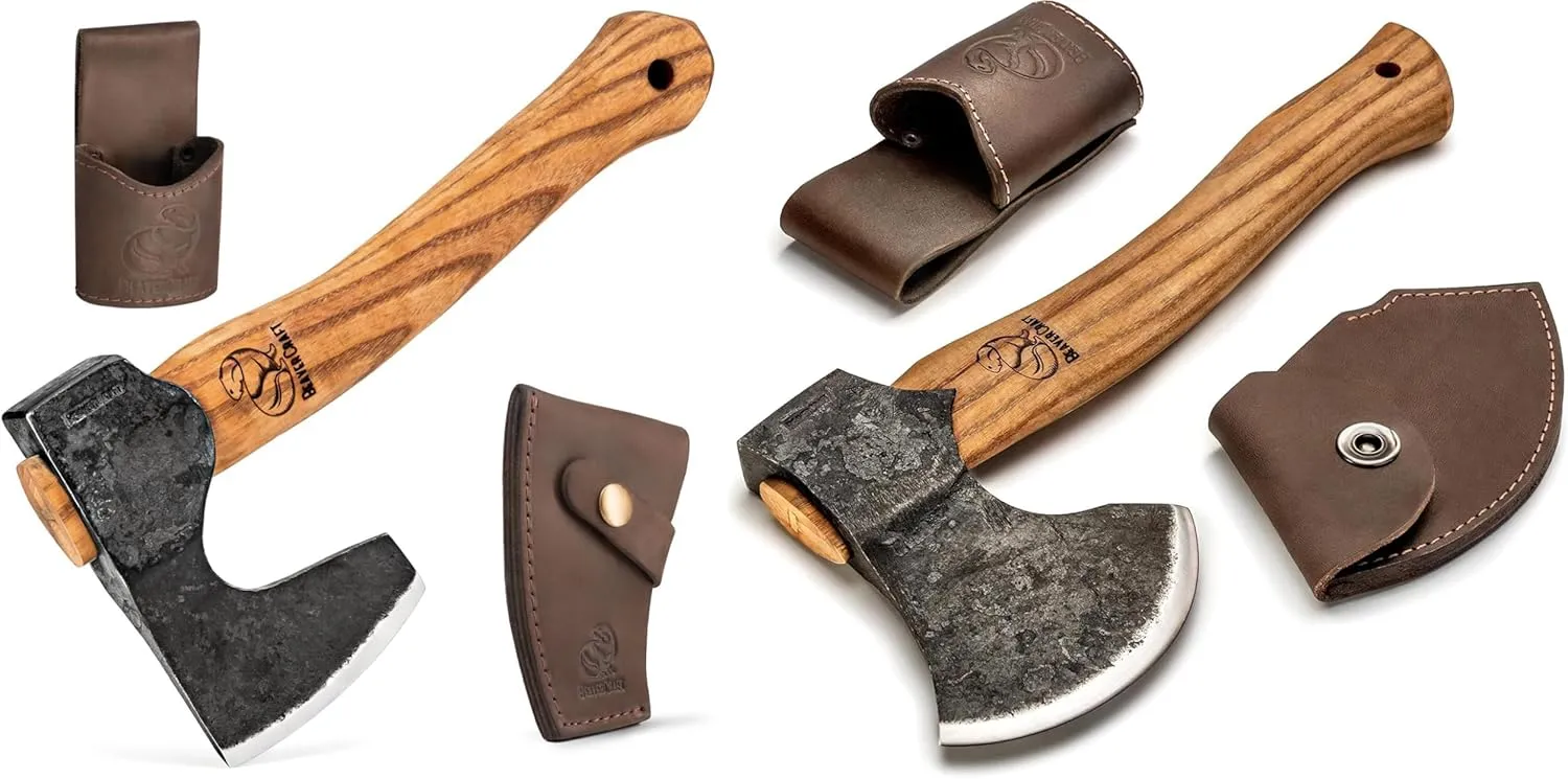 BeaverCraft AX6 Bushcraft Axe AX3 Camping Hatchet Axe Tool Wood Splitting Axe