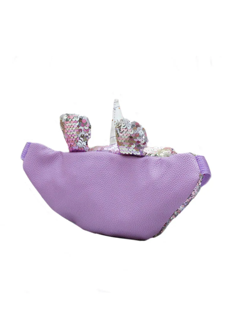 Belachica Unicorn Flip Sequin Belt Bag