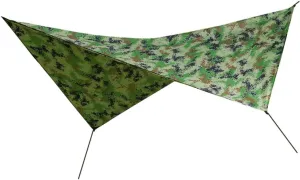 BESPORTBLE 1set Outdoor Sunscreen Canopy Tent Multi-Function Camping Shade Cloth Camouflage for Beach Picnic and Hammock Use Easy Setup Material