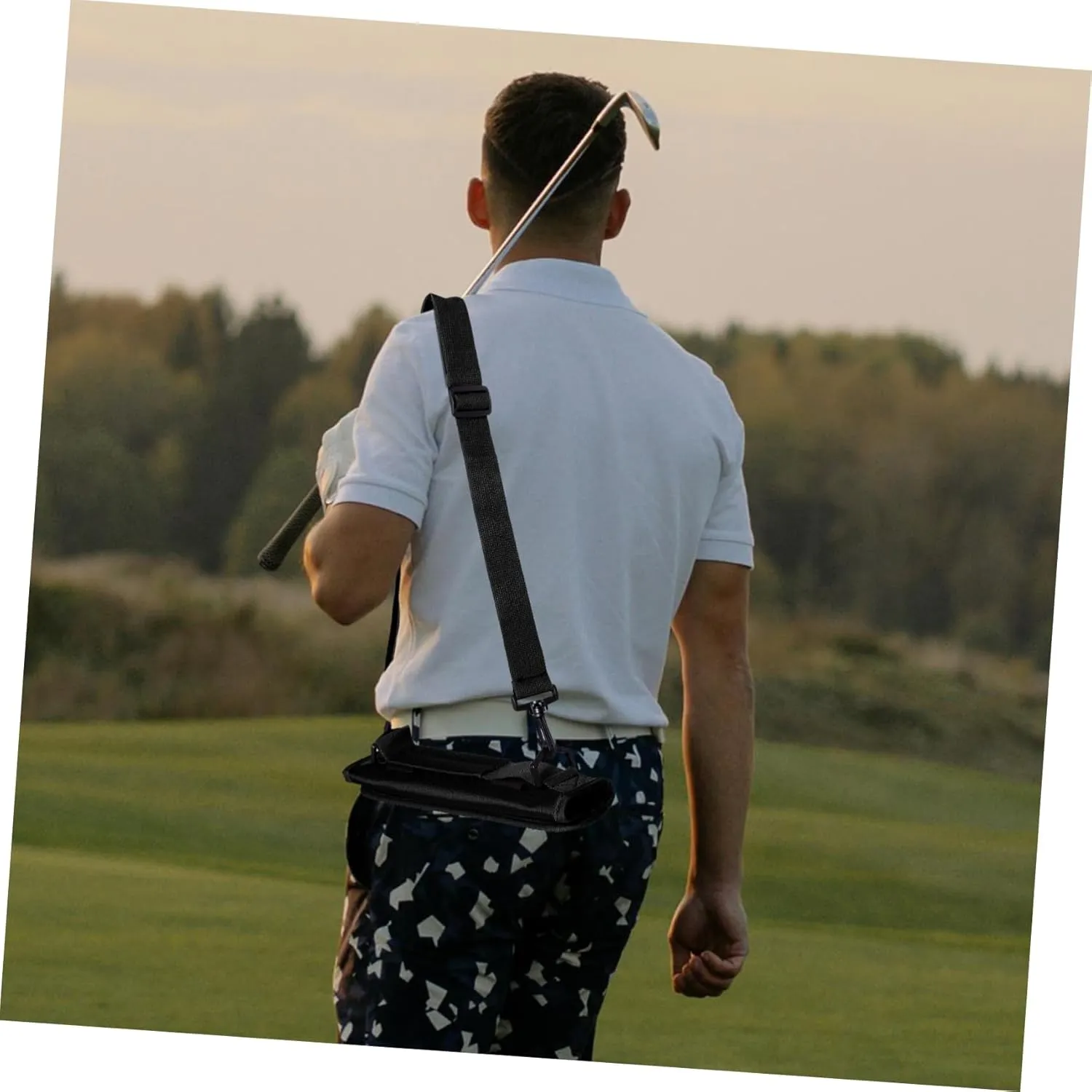 BESPORTBLE Golf Club Bag Light Practice Straps Men Clubs Portable Golf Ranges Bag Golf Bag for Golfs Covers