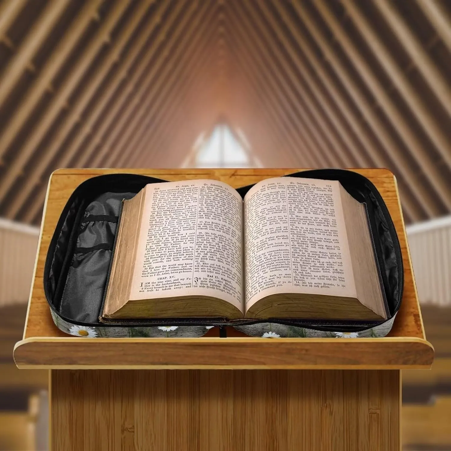 Bible Bags and Totes for Women Men Western Bible Case Book Covers for Hard Cover Bible Accessories Women Men