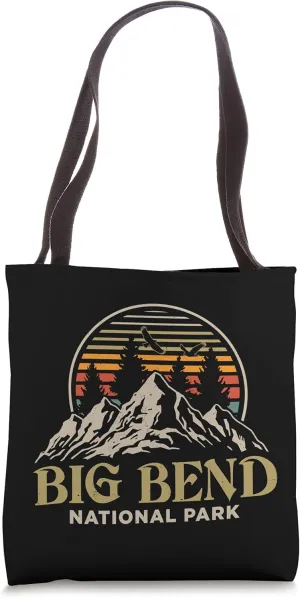 Big Bend National Park Brewster Texas US Vintage Tote Bag