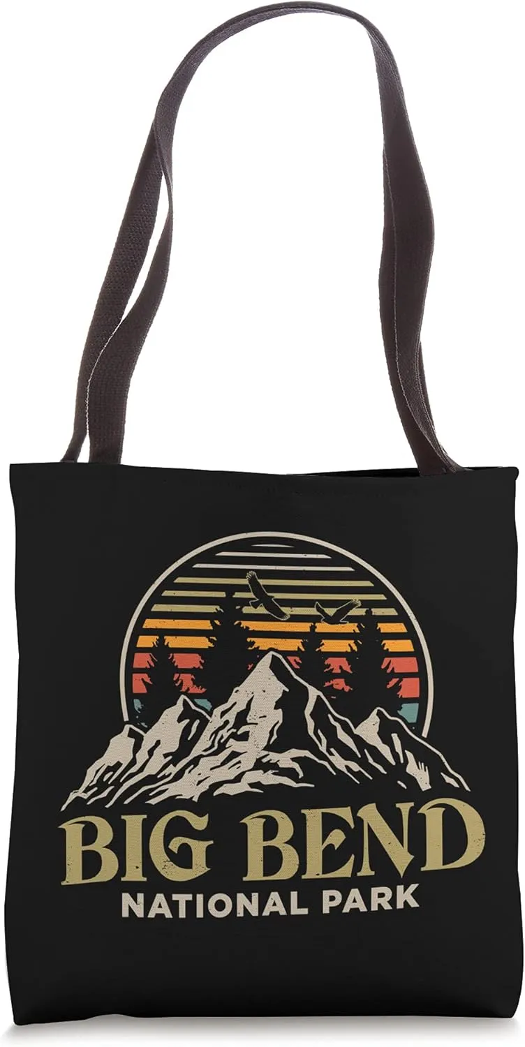 Big Bend National Park Brewster Texas US Vintage Tote Bag