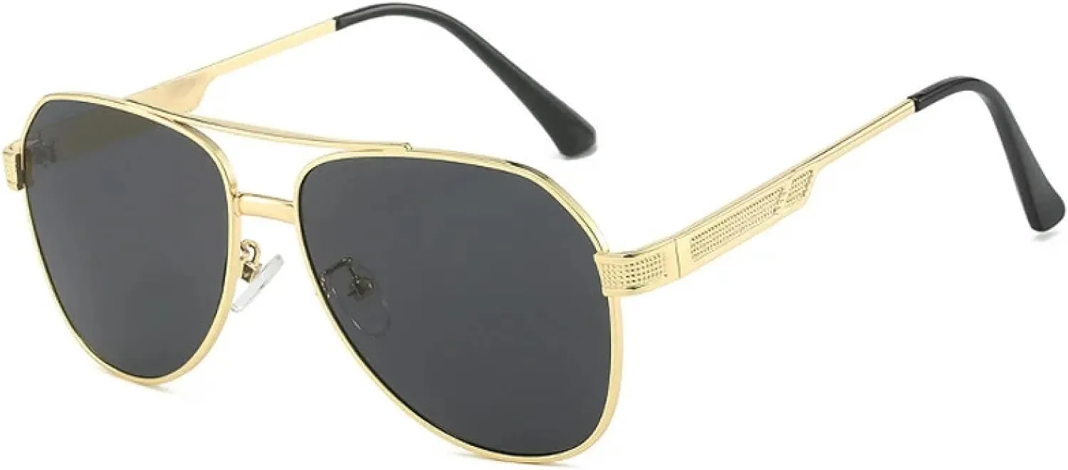 Big Frame Twin Bridge Sunglasses Women Men Luxury Outdoors Sports Fishing Sun Glasses Uv400