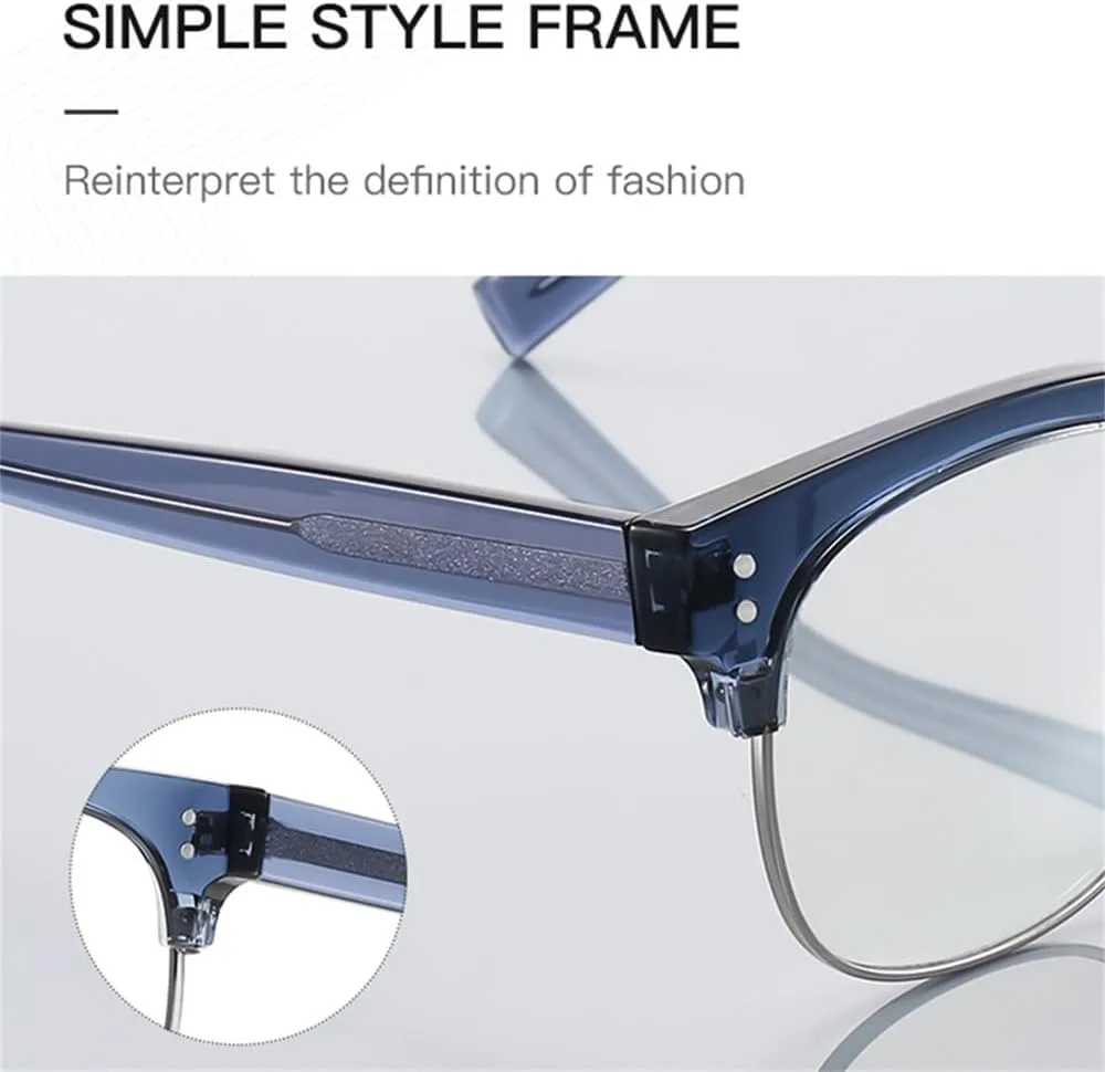 big glasses frame for men clear lens retro glasses CP acetate male accessories(1,One Size)