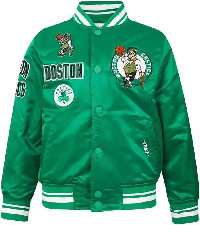 Big Kids NBA Retro Classics Satin Jacket