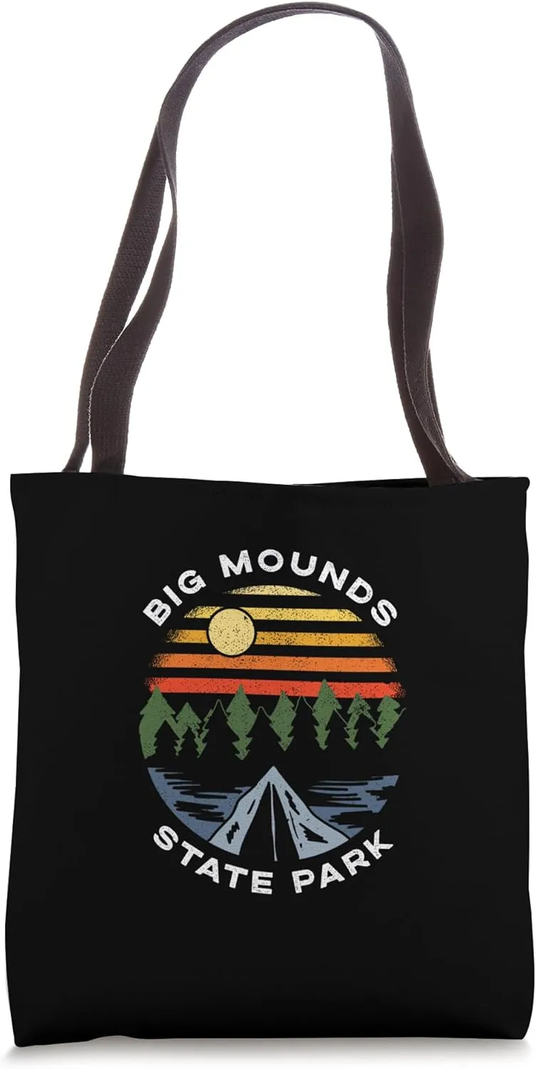 Big Mounds State Park Minnesota Camping MN Souvenir Tote Bag