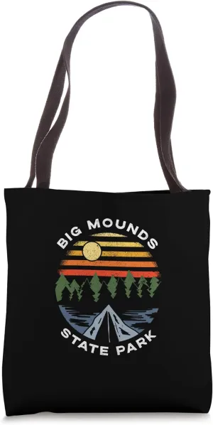 Big Mounds State Park Minnesota Camping MN Souvenir Tote Bag