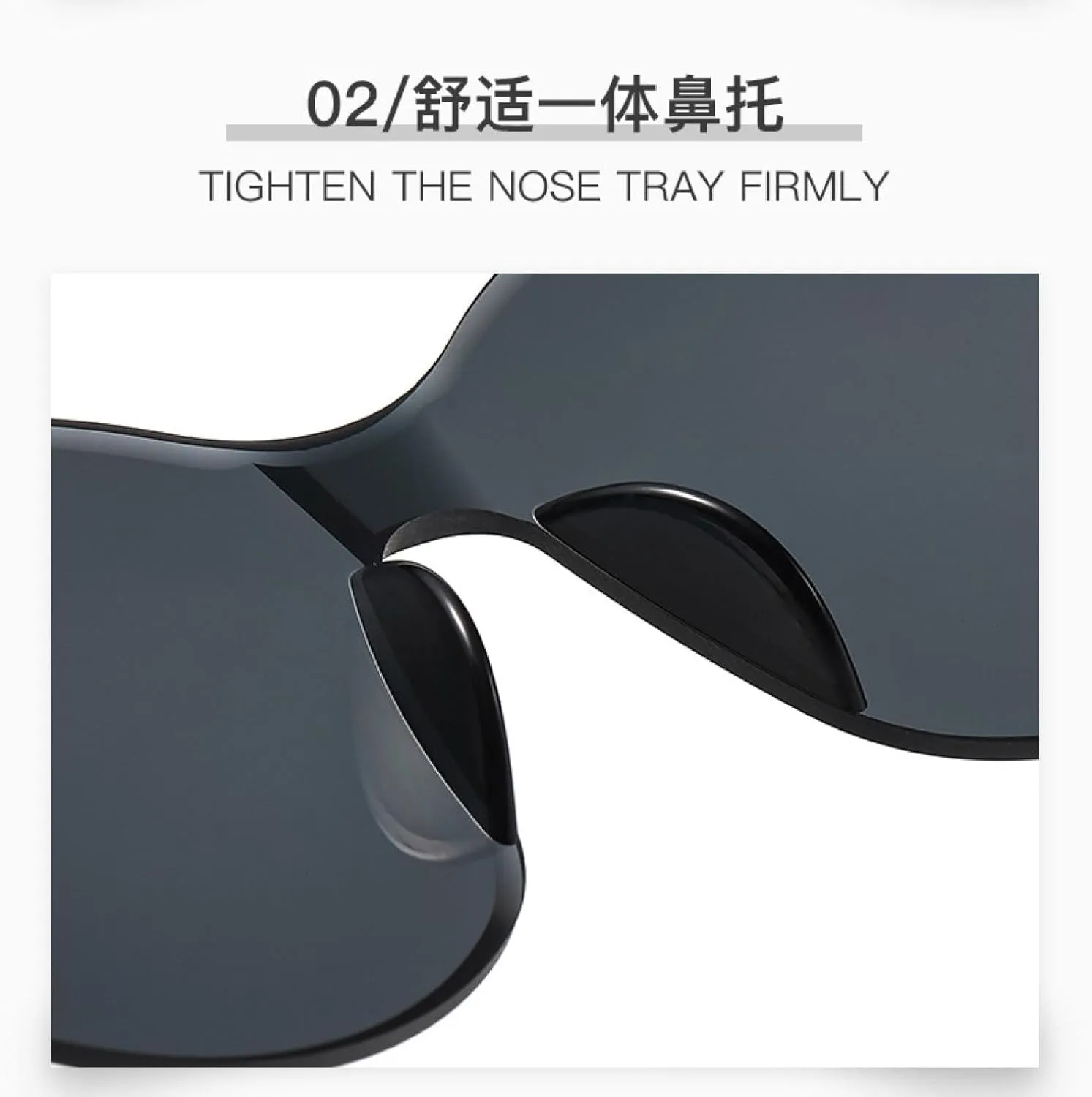 Big Rimless Sunglasses Women Men Cat Eye Sun Glasses Metal Frame Round Sunglasses