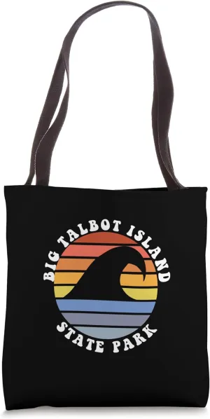 Big Talbot Island State Park Florida FL Vacation Souvenir Tote Bag