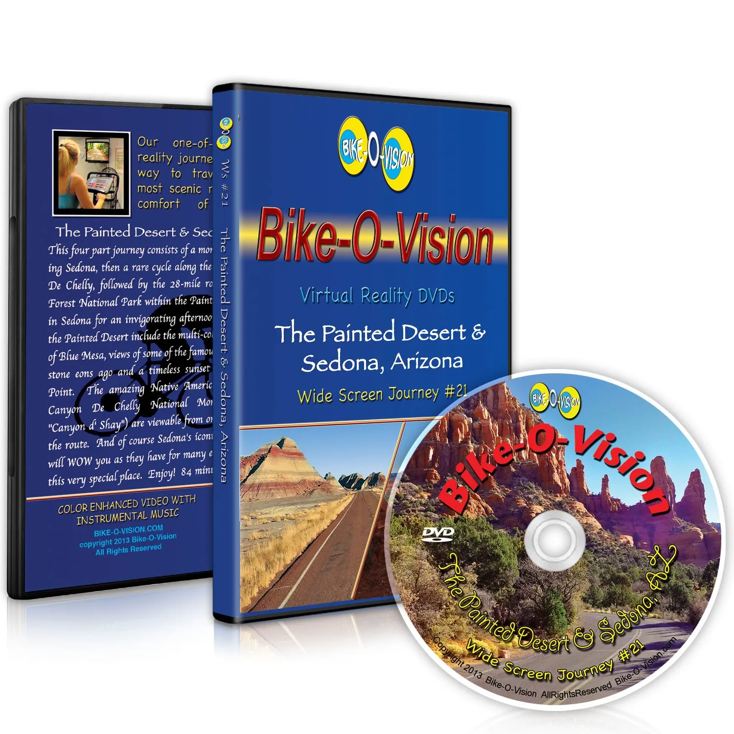 Bike-O-Vision Cycling Video: The Painted Desert & Sedona, Arizona