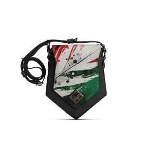 Black Triangles Crossbag Palestine