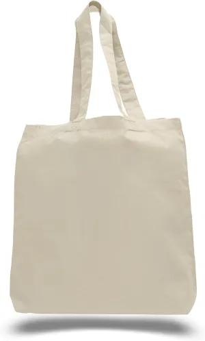 Blank Bulk Canvas Tote Bags Wholesale, Natural Color Plain Bags for Decorating, Heat Transfer, Printing, DIY, Crafts 15x16x3