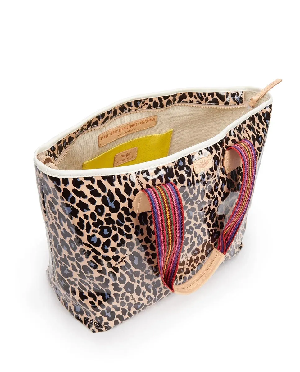 Blue Jag Zipper Tote (6246)