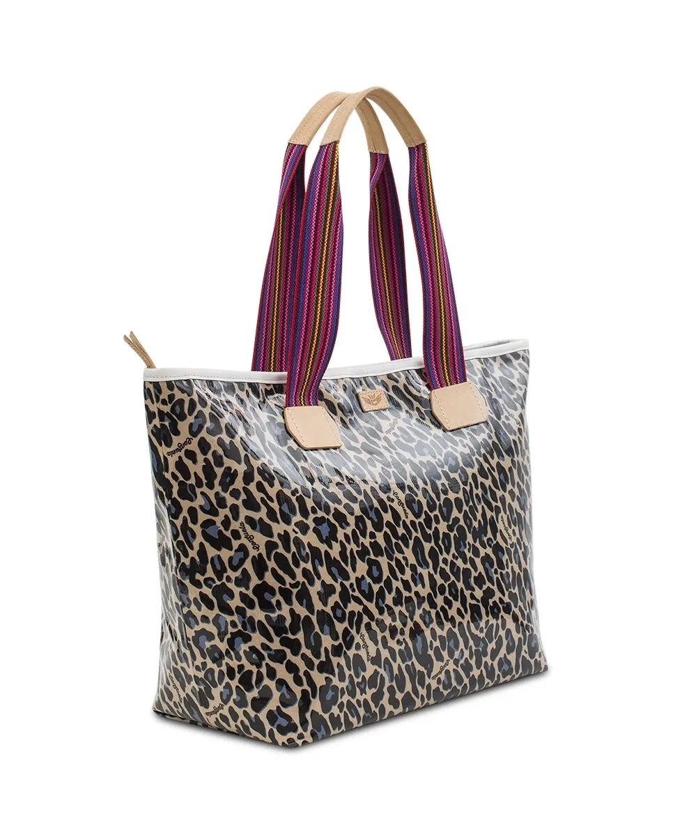 Blue Jag Zipper Tote (6246)