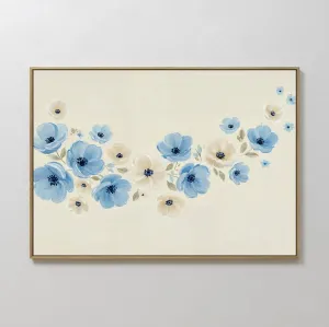 Blue Prairie Canvas Art