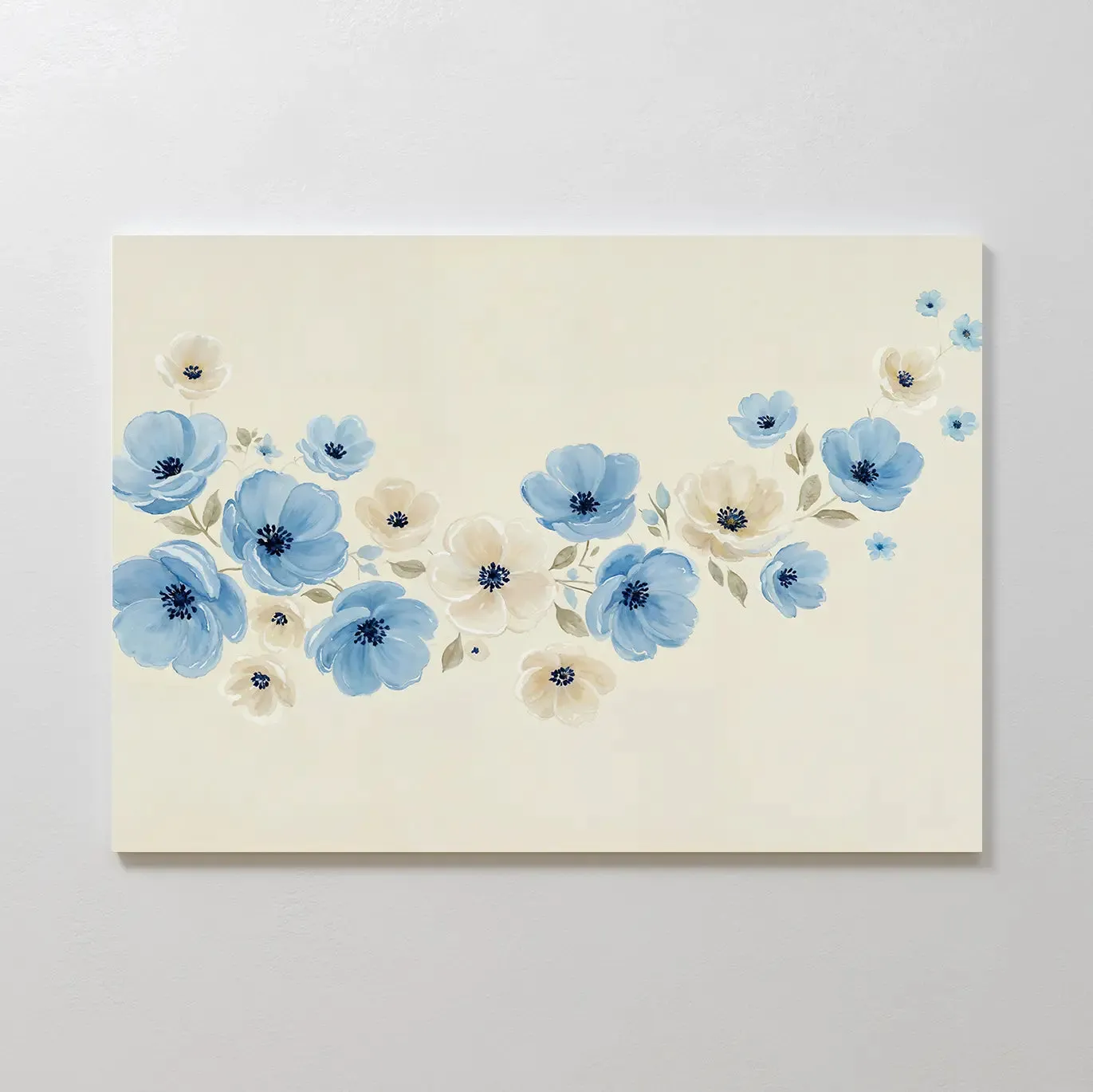 Blue Prairie Canvas Art