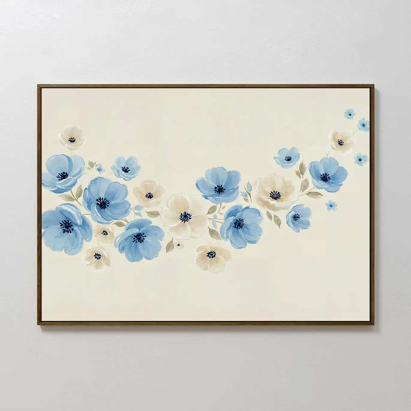 Blue Prairie Canvas Art