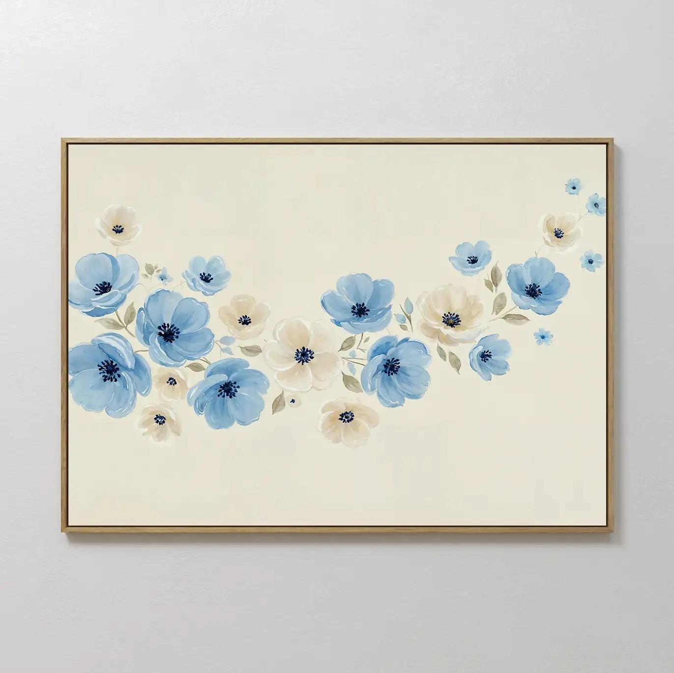 Blue Prairie Canvas Art