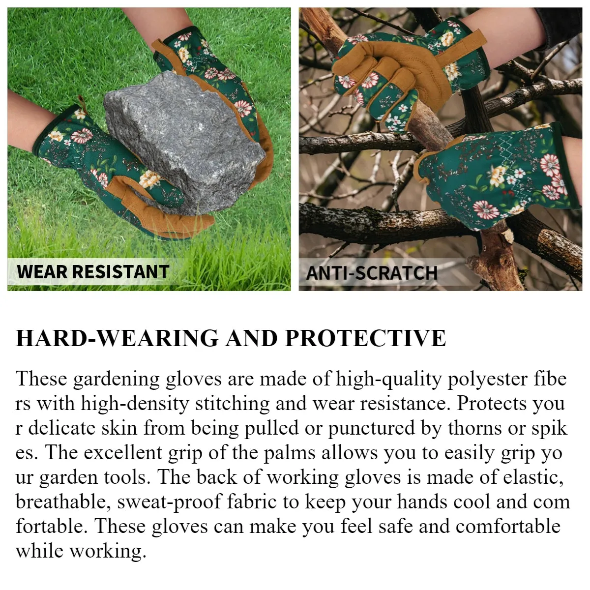 Breathable Garden Gloves